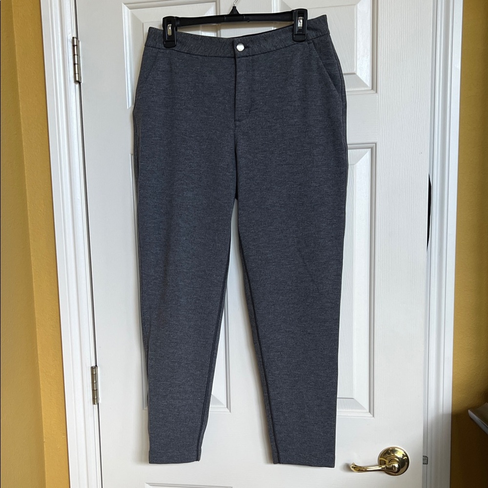 lululemon athletica Women’s Charcoal Gray Ponte Pants